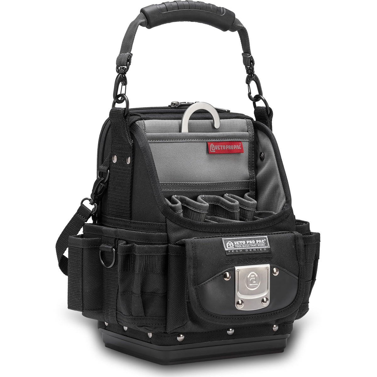 Veto Pro Pac SB-LD Blackout – Hybrid Tool & Meter Bag for Quick Access