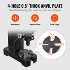 VEVOR Arbor Press AP-1 Ton — 1-Ton Manual Precision Press for Stamping