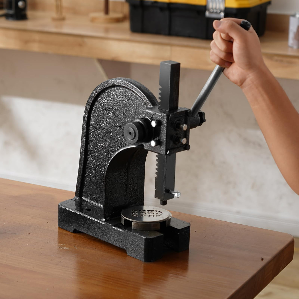 VEVOR Arbor Press AP-1 Ton — 1-Ton Manual Precision Press for Stamping