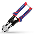 WORKPRO Mini Bolt Cutter 8-Inch – Spring-Loaded, Anti-Slip Handle, Heavy-Duty Wire Cutter (2.3mm Capacity)