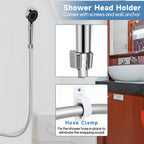 XFIRE-GEAR RV Shower Head with Hose – 5+1 Modes, On/Off, High Pressure, Water-Saving