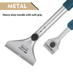 XW Razor Blade Paint Scraper Set - Heavy Duty Putty Knife with Quick Blade Change (2-Pack)