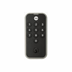 Yale Satin Nickel Code Keypad Deadbolt – Front Door Lock for Keyless Entry (YED210-NR-619)