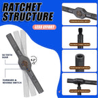 YrouGra 42-in-1 Magnetic Screwdriver Set with Ratchet T-Handle