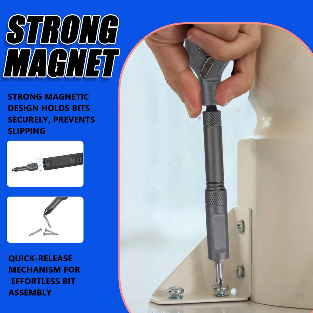 YrouGra 42-in-1 Magnetic Screwdriver Set with Ratchet T-Handle